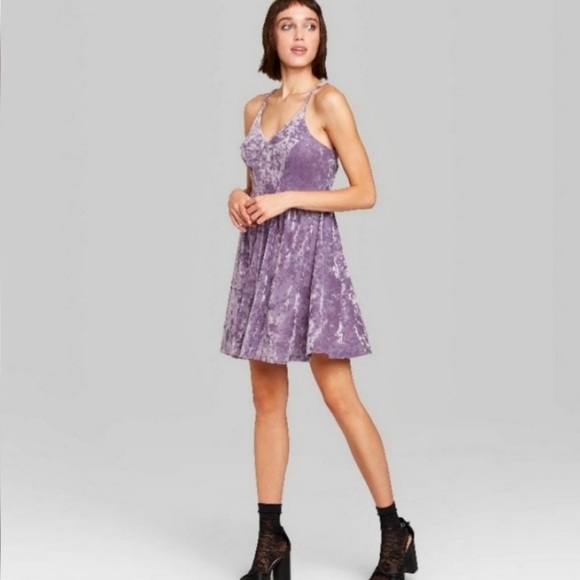 wild fable Dresses & Skirts - Purple Velvet dress